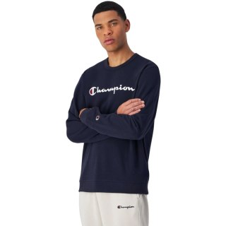 Bluza męska Champion Crewneck Sweatshirt granatowa 220727 BS501 XL Champion