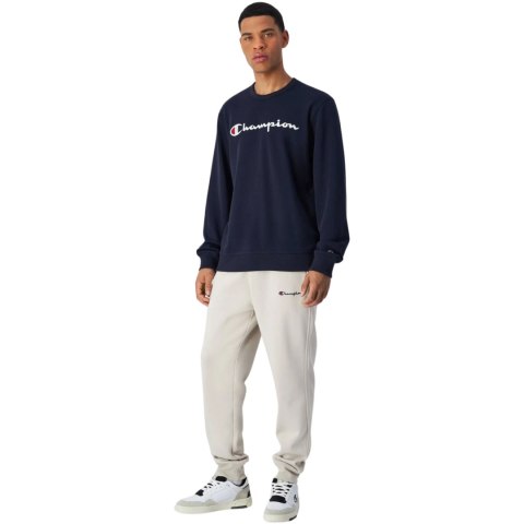 Bluza męska Champion Crewneck Sweatshirt granatowa 220727 BS501 S Champion