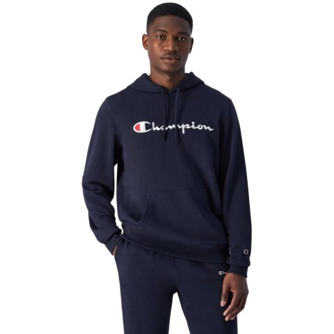 Bluza męska Champion Hooded Sweatshirt granatowa 220726 BS501 M Champion