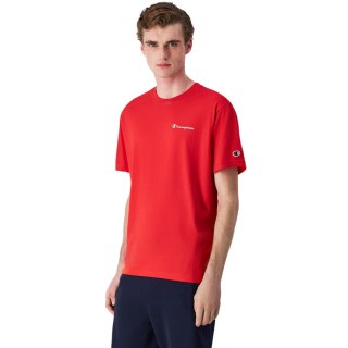 Koszulka męska Champion SS Tee czerwona 220264 RS069 XL Champion