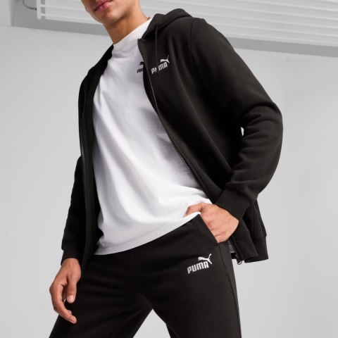 Spodnie męskie Puma Ess No.1 Logo Slim czarne 682644 01 S Puma