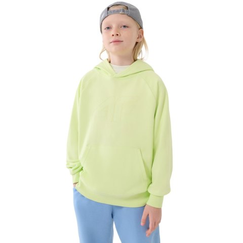 Bluza dla chłopca 4F M1712 soczysta zieleń neon 4FJWSS25TSWSM1712 45N 146cm 4F