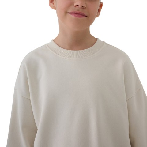 Bluza dla dziewczynki 4F F1479 kremowa 4FJWSS25TSWSF1479 12S 152cm 4F