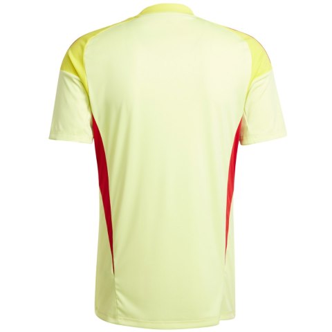 Koszulka bramkarska męska adidas Tiro 25 Competition Short Sleeve limonkowo-czerwona JN2016 2XL Adidas teamwear