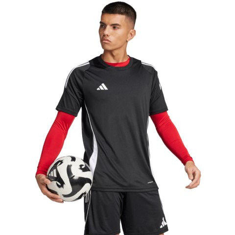 Koszulka męska adidas Techfit Long Sleeve Tee czerwona JP2926 L Adidas teamwear