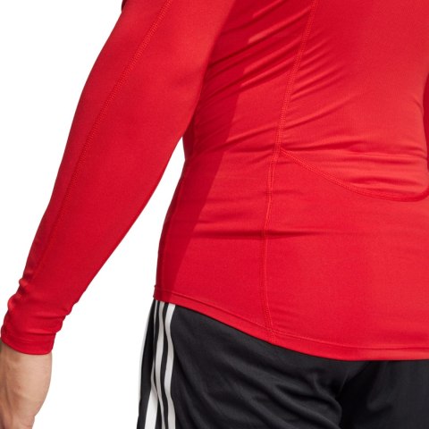 Koszulka męska adidas Techfit Long Sleeve Tee czerwona JP2926 M Adidas teamwear