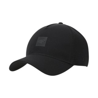 Czapka z daszkiem 4F U372 głęboka czerń 4FWSS25ACABU372 20S S/M 4F