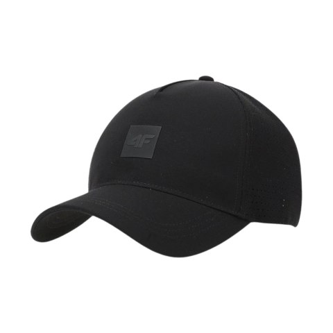 Czapka z daszkiem 4F U372 głęboka czerń 4FWSS25ACABU372 20S S/M 4F