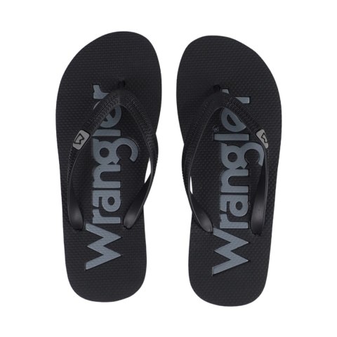 Klapki męskie Wrangler Cole Flipflop czarne 20251043 25Y 41 Wrangler