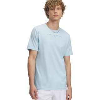 Koszulka męska Under Armour Stacked Logo SS jasnoniebieska 6000211 494 XL Under Armour