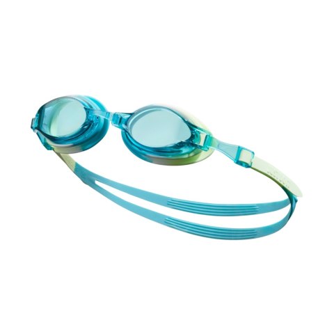 Okulary pływackie Nike Chrome Dusty Catus Junior niebieskie NESSD128-463 OS Nike