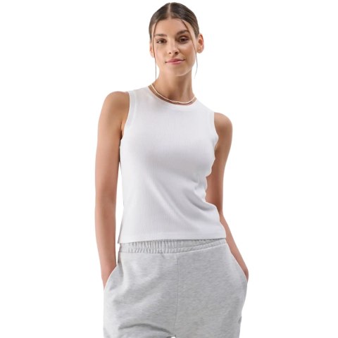 Koszulka damska 4F F132 biała 4FWMM00TSLEF132 10S XL 4F