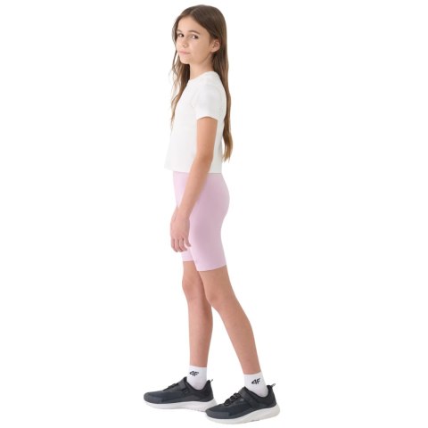 Legginsy dla dziewczynki 4F CAS F014 jasny róż 4FJWSS25TSTIF014 56S 158cm 4F