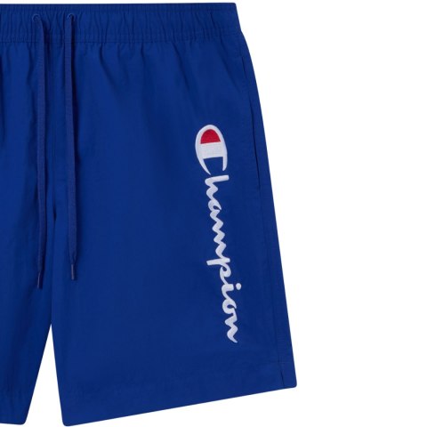 Spodenki kąpielowe męskie Champion Beachshort niebieskie 219978 BS008 2XL Champion