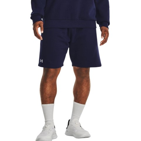Spodenki męskie Under Aromur Rival Fleece granatowe 1379779 410 XL Under Armour