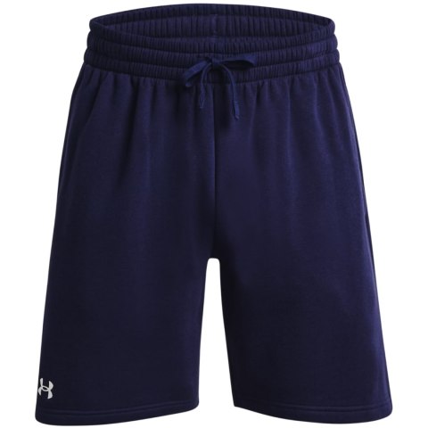 Spodenki męskie Under Aromur Rival Fleece granatowe 1379779 410 S Under Armour