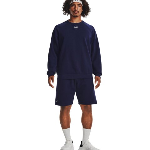 Spodenki męskie Under Aromur Rival Fleece granatowe 1379779 410 S Under Armour