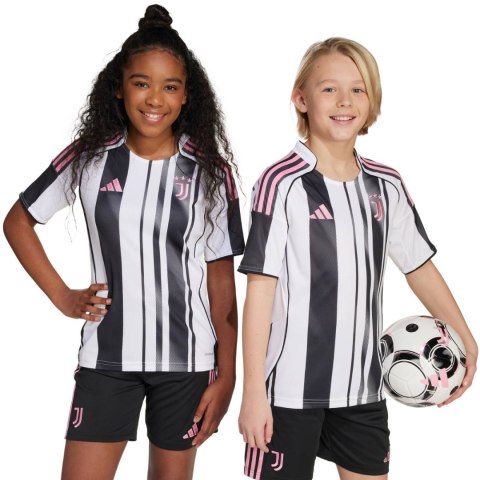 Koszulka dla dzieci adidas Juventus 25/26 Home biało-czarna JN5237 152cm Adidas