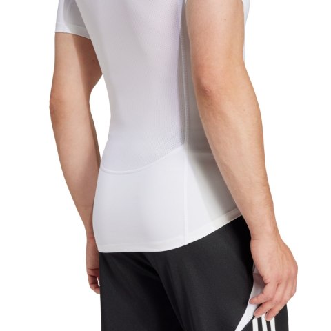 Koszulka męska adidas Techfit Short Sleeve Tee biała JP4675 XL Adidas teamwear