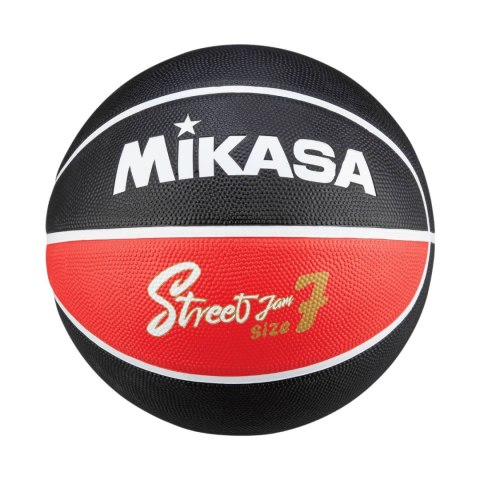 Piłka koszykowa Mikasa czarno-czerwona BB702B-BKRW 7 Mikasa