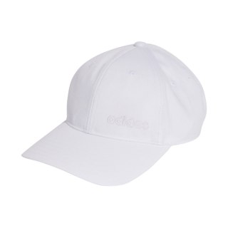Czapka z daszkiem adidas Baseball Outline Linear biała JW4679 Dorośli M/L Adidas
