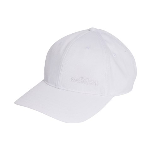 Czapka z daszkiem adidas Baseball Outline Linear biała JW4679 Dorośli M/L Adidas