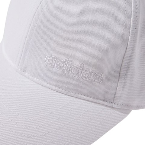 Czapka z daszkiem adidas Baseball Outline Linear biała JW4679 Dorośli M/L Adidas