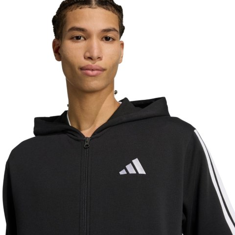 Dres męski adidas Colorblock Hooded Tracksuit czarny JL8599 S Adidas