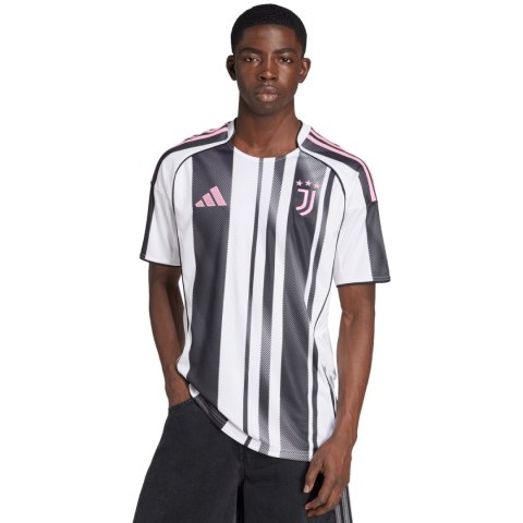 Koszulka męska adidas Juventus Home 25/26 biało-czarna JJ4320 L Adidas