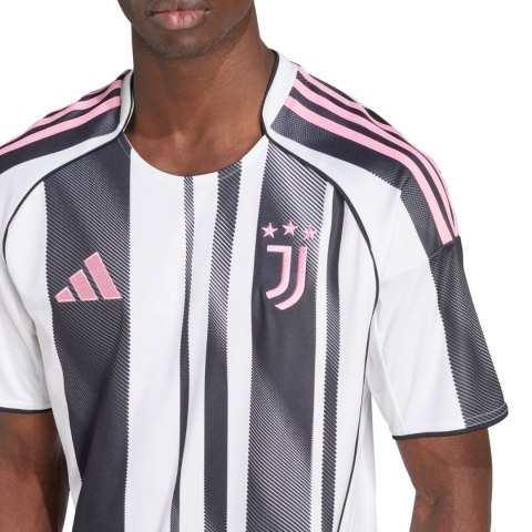 Koszulka męska adidas Juventus Home 25/26 biało-czarna JJ4320 XL Adidas