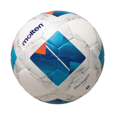Piłka nożna Molten Vantaggio FIFA Quality Pro biało-niebieska F5N3555 5 Molten