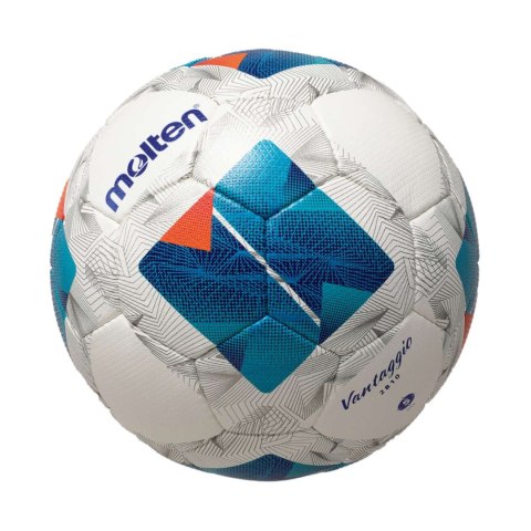 Piłka nożna Molten Vantaggio biało-niebieska F5N2810 5 Molten