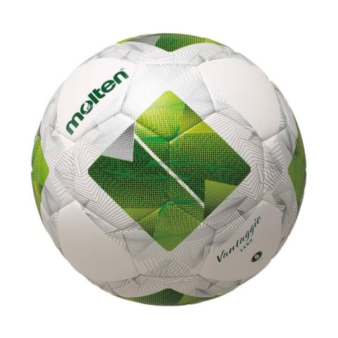 Piłka nożna Molten Vantaggio biało-zielona F5N3400-G 5 Molten
