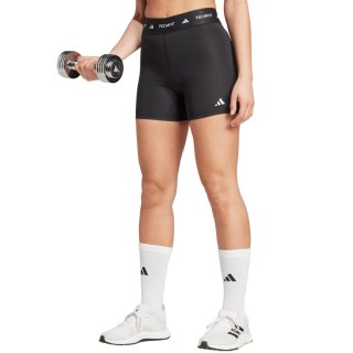 Spodenki damskie adidas TechFit Short czarne IT2275 XS 4" Adidas