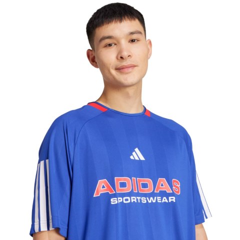 Koszulka męska adidas House of Tiro Jersey niebieska KB5568 M Adidas