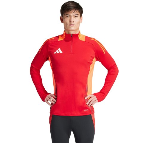 Bluza męska adidas Tiro 24 Competition Training Top czerwona IS1644 Adidas teamwear Bluza męska adidas Tiro 24 Competition Training Top czerwona IS1644 Adidas teamwear