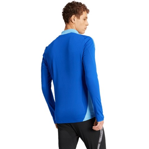 Bluza męska adidas Tiro 24 Competition Training Top niebieska IS1641 Adidas teamwear Bluza męska adidas Tiro 24 Competition Training Top niebieska IS1641 Adidas teamwear