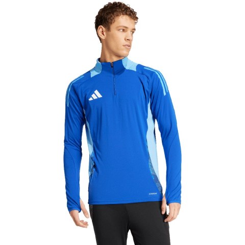Bluza męska adidas Tiro 24 Competition Training Top niebieska IS1641 Adidas teamwear Bluza męska adidas Tiro 24 Competition Training Top niebieska IS1641 Adidas teamwear