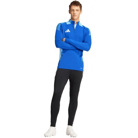 Bluza męska adidas Tiro 24 Competition Training Top niebieska IS1641 Adidas teamwear Bluza męska adidas Tiro 24 Competition Training Top niebieska IS1641 Adidas teamwear