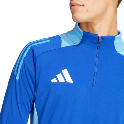 Bluza męska adidas Tiro 24 Competition Training Top niebieska IS1641 Adidas teamwear Bluza męska adidas Tiro 24 Competition Training Top niebieska IS1641 Adidas teamwear