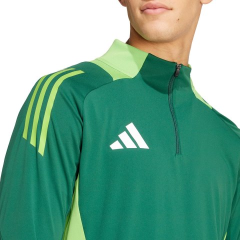 Bluza męska adidas Tiro 24 Competition Training Top zielona IS1643 Adidas teamwear Bluza męska adidas Tiro 24 Competition Training Top zielona IS1643 Adidas teamwear