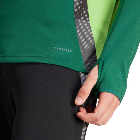 Bluza męska adidas Tiro 24 Competition Training Top zielona IS1643 Adidas teamwear Bluza męska adidas Tiro 24 Competition Training Top zielona IS1643 Adidas teamwear