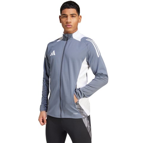 Bluza męska adidas Tiro 24 Competition Training szara IV9149 Adidas teamwear Bluza męska adidas Tiro 24 Competition Training szara IV9149 Adidas teamwear