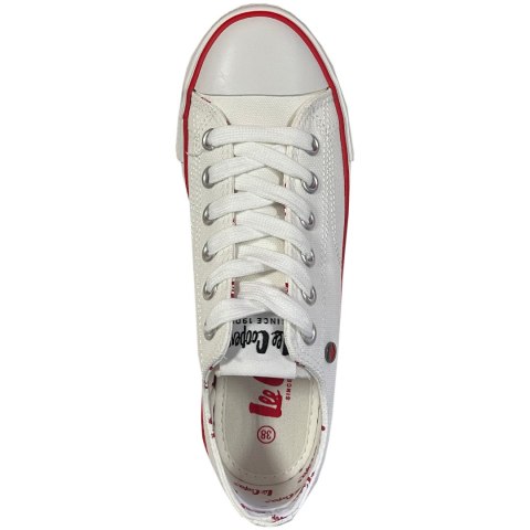 Buty damskie Lee Cooper białe LCW-22-31-0875LA Lee Cooper Buty damskie Lee Cooper białe LCW-22-31-0875LA Lee Cooper