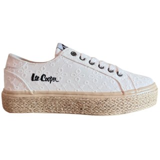 Buty damskie Lee Cooper białe LCW-24-44-2425LA Lee Cooper