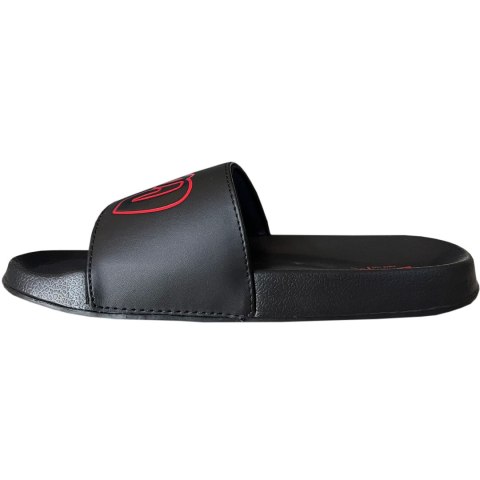 Klapki damskie Lee Cooper czarno-czerwone LCW-24-42-2483LA Lee Cooper Klapki damskie Lee Cooper czarno-czerwone LCW-24-42-2483LA Lee Cooper