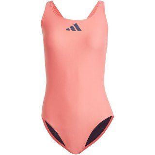 Kostium kąpielowy damski adidas 3 Bar Logo Swimsuit różowy IQ3985 Adidas