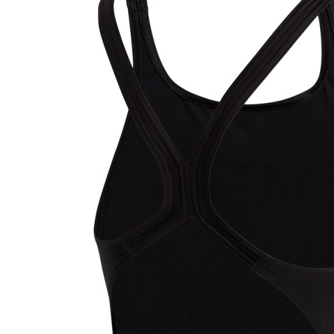 Kostium kąpielowy dla dziewczynki adidas Solid Small Logo czarny HR7477 Adidas Kostium kąpielowy dla dziewczynki adidas Solid Small Logo czarny HR7477 Adidas