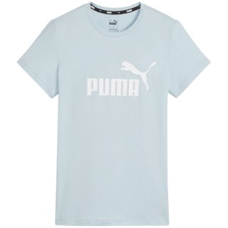 Koszulka damska Puma ESS Logo Tee błękitna 586775 25 Puma
