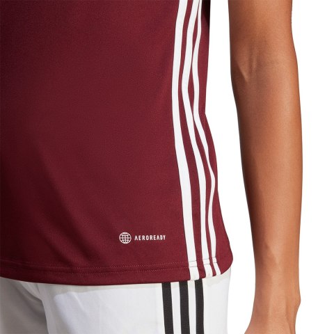 Koszulka damska adidas Tabela 23 Jersey bordowa IB4930 Adidas teamwear Koszulka damska adidas Tabela 23 Jersey bordowa IB4930 Adidas teamwear